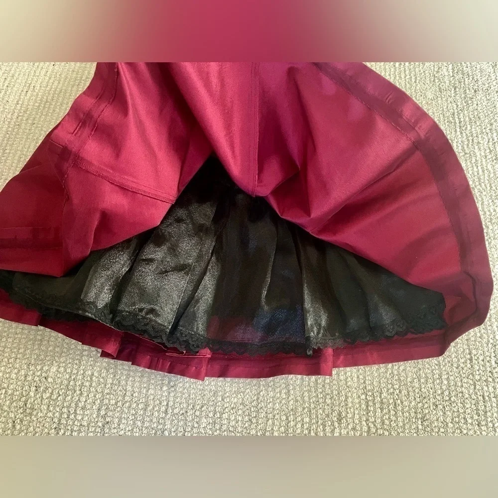 WHBM Red Formal Dress Size 00 - Picture 6 of 15